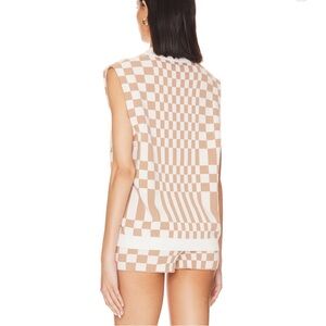 New, Never Worn,Lovers + Friends Checkered Shortsw